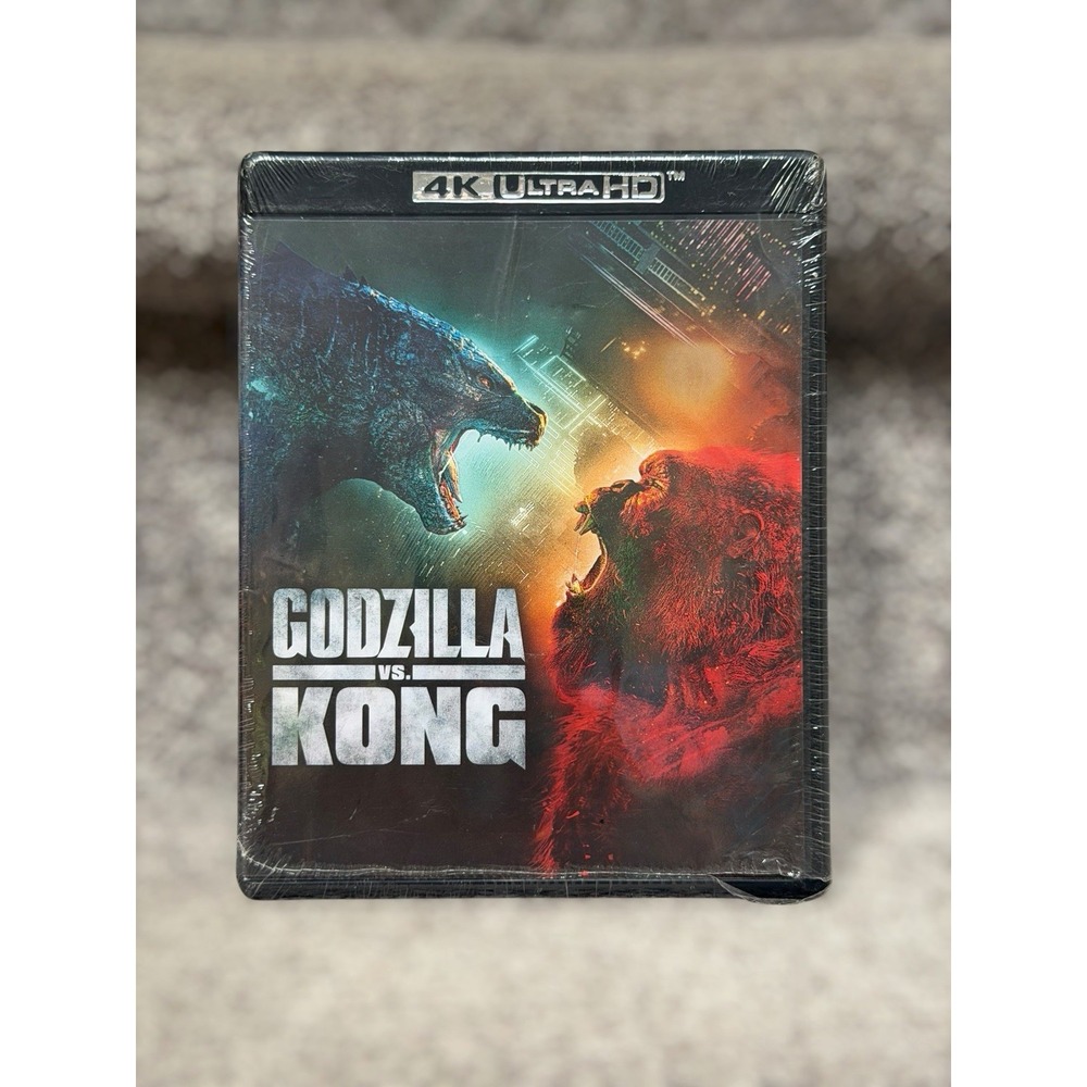 Godzilla vs. Kong (4K Ultra HD + Blu-Ray, Warner 2021) Brand New Sealed